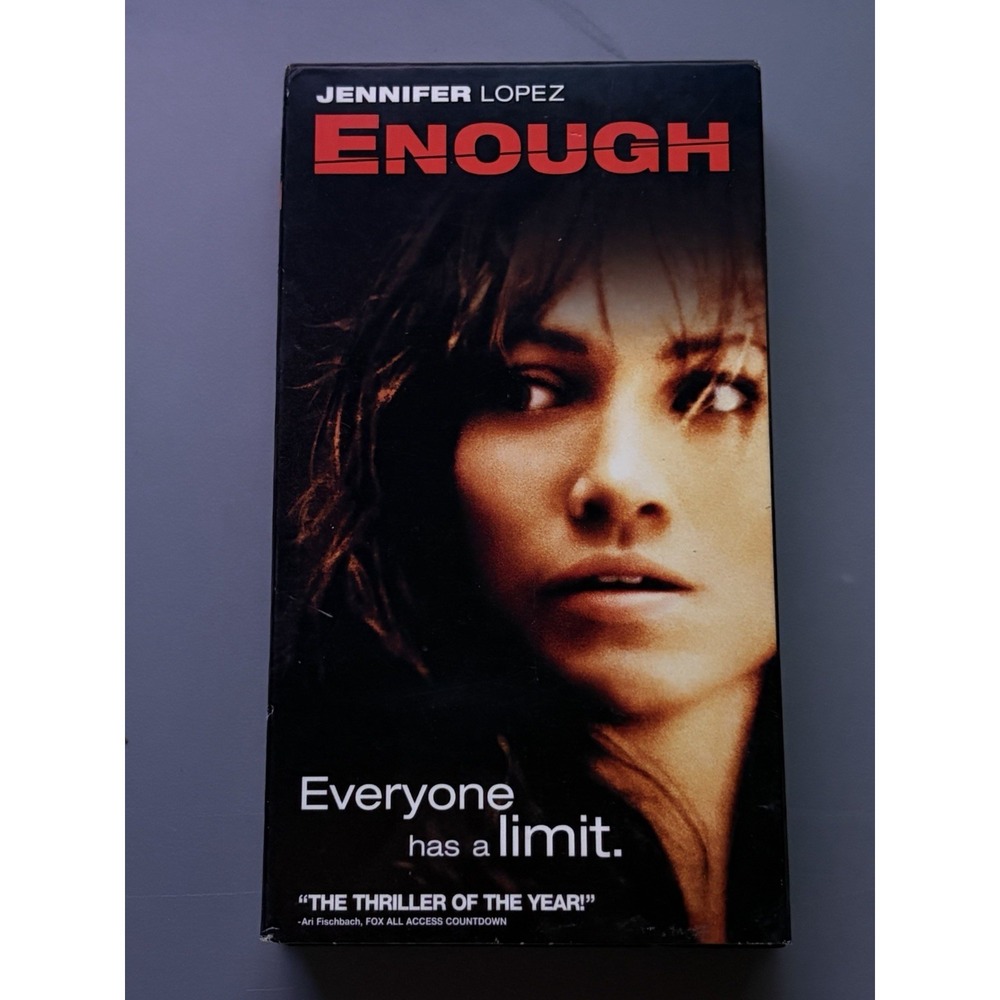 Enough‎ (VHS, 2002) Jennifer Lopez